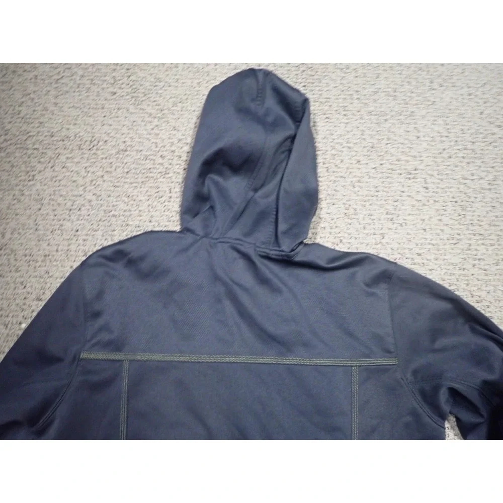 The North Face Hoodie Mens Medium Gray Excellent Mountain Athletics Full Zip